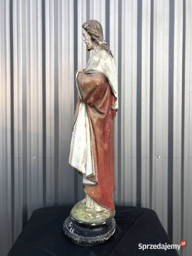 Jezus Gips FIGURKA Antyki Łowicz sprzedam