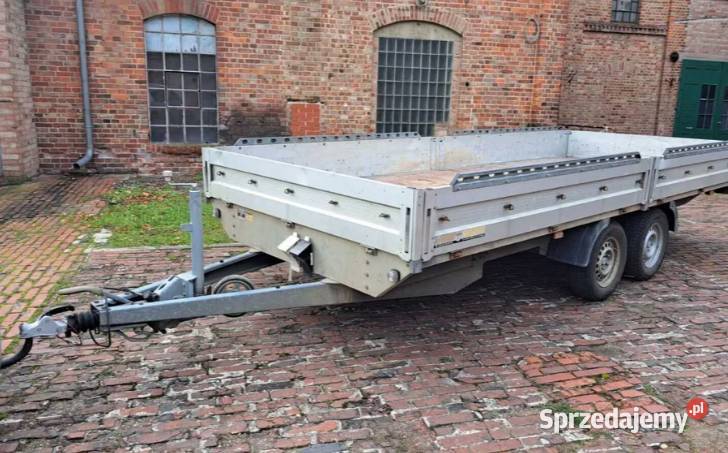 Laweta Przyczepa przyczepka 5m na 2 osie auta Siedlisko