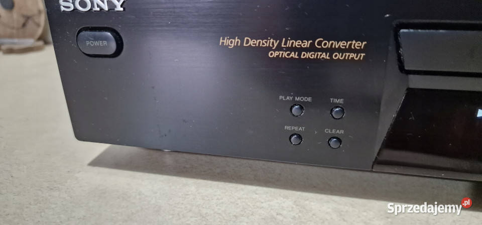 SONY odtwarzacz CD player CDP XE 270 CDPXE270 Odtwarzacze CD i MD Międzychód