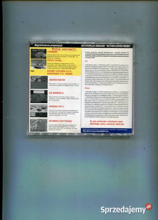 CD Action 21a 21b Luty 1998 PIPEMANIA PACIFIC Szczecin