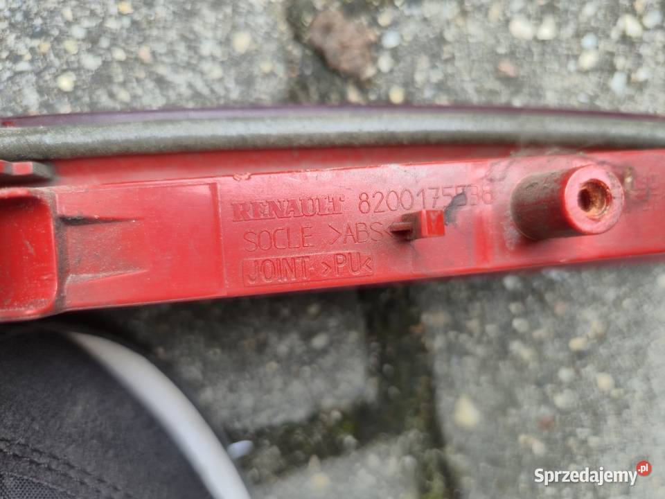 Lampa stopu Renault Megane śląskie Dąbrowa Górnicza