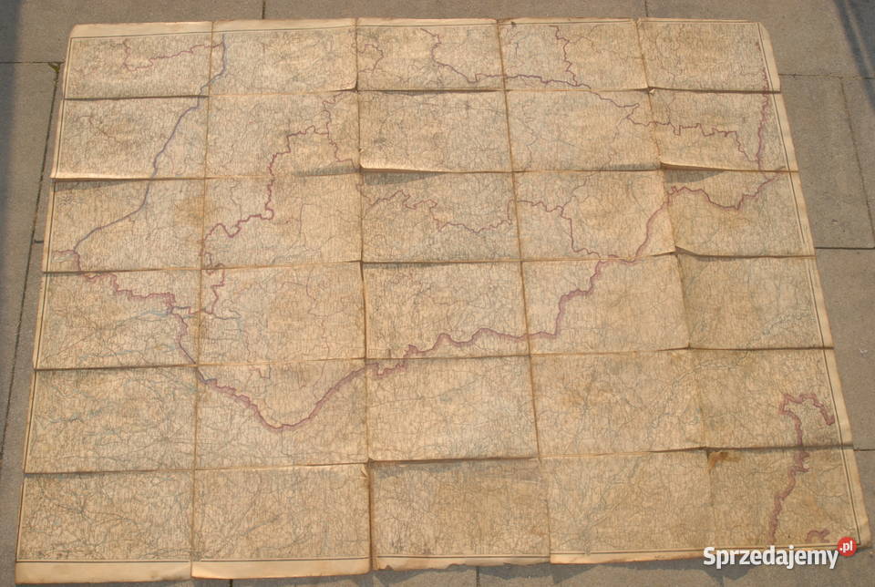Stara mapa 1914 dokument militaria antyk Cieszyn