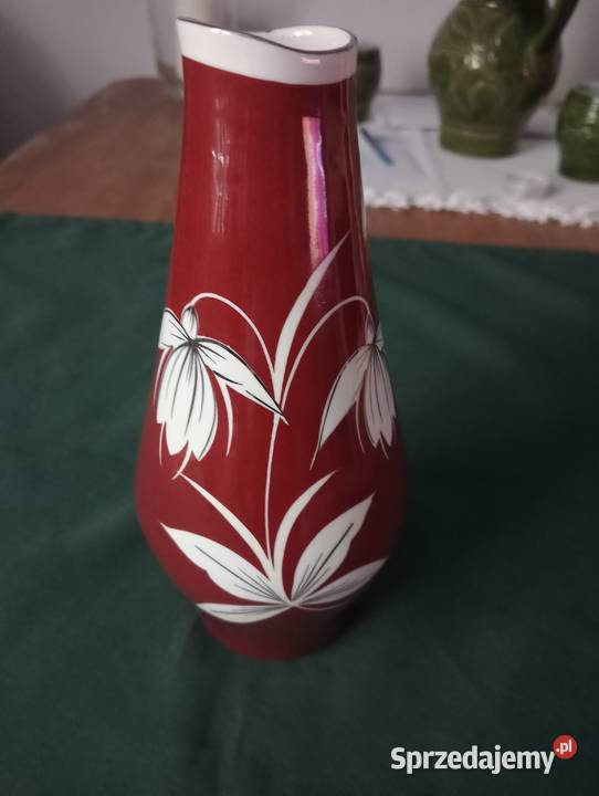 Wazon GDR Lipelsdorf Sygnowany Będzin