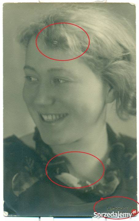 Stare zdjęcie fotografia kartonik L Brockmayer Bielsko-Biała