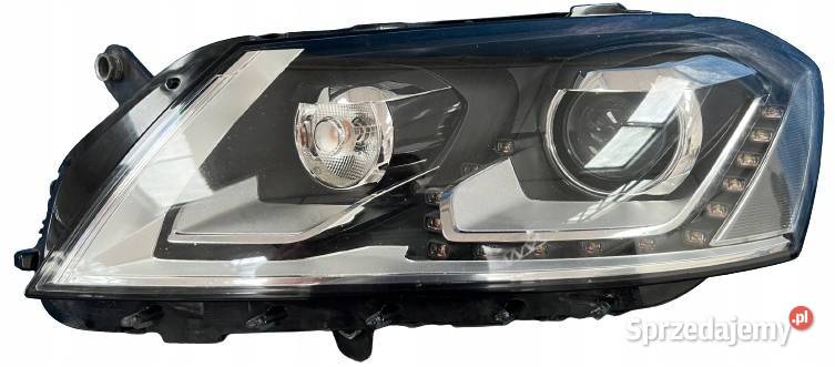 Volkswagen passat B7 Lampa lewa przód xenon wielkopolskie Nowy Tomyśl