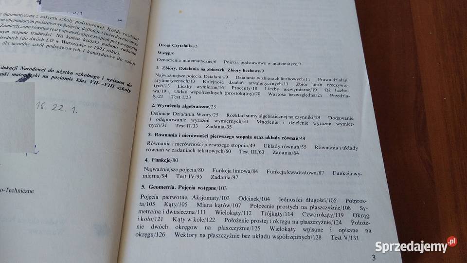 Repetytorium z matematyki kandydatów do szkół pomorskie Gdańsk