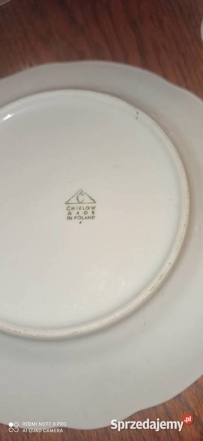 Talerzyk deserowy Ćmielów Made in Poland Z pomorskie sprzedam