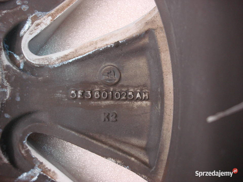 Skoda Octavia IV felga 16 5x112 ET 46 7J ROS56 Średnica 16" Białystok sprzedam