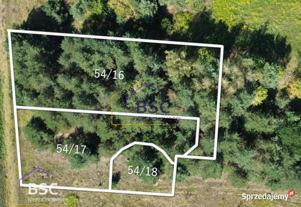 Działka Serock 1918m2 239zł/m2 mazowieckie