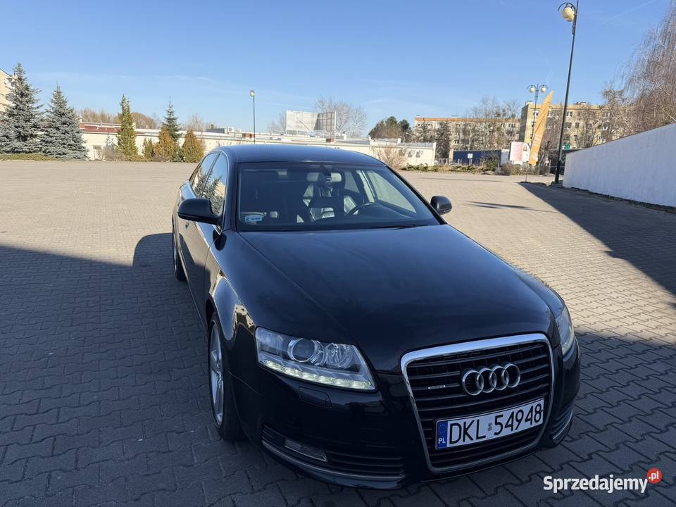 Piękny Audi 6 30 TDI Quattro LIFT AUTOMAT LEDY Rok produkcji 2005 Śrem