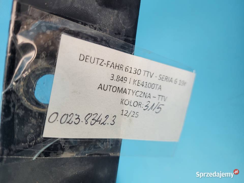 DEUTZFAHR 6130 TTV WSPORNIK MOCOWANIE CHŁODNICY Kolno