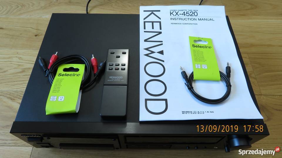 KENWOOD KX4520 DOSKONAŁY DŹWIĘK SUPER Magnetofony Wrocław