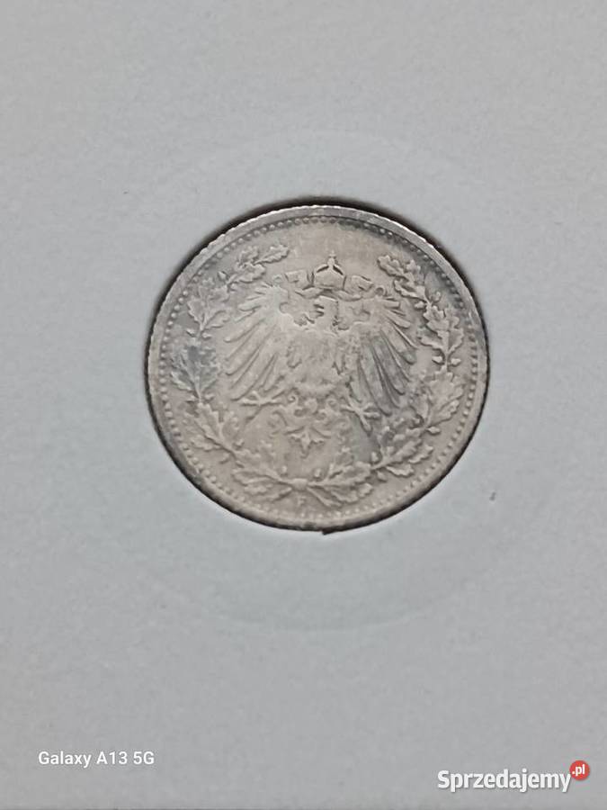 12 Marki Prusy 1905 r 2 mennica F Konin