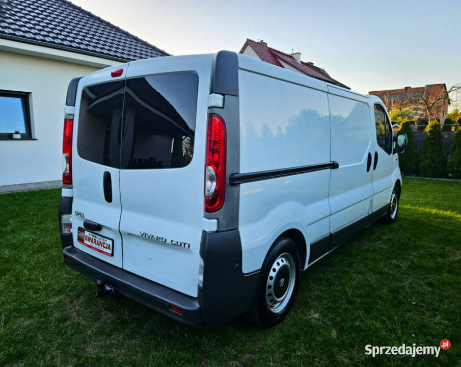 Opel Vivaro 20114 DŁUGI LONG2xDRZWI FV23Rata500 Śrem
