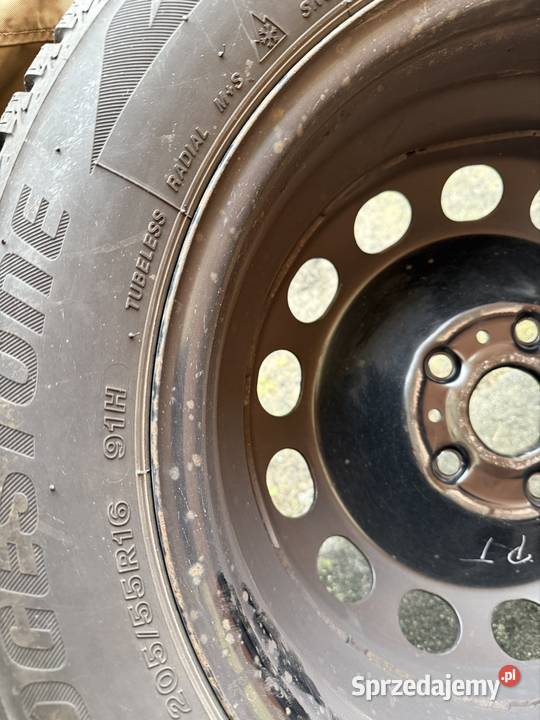 Koła zimowe Bridgestone 2055516 Blizzak Vw Skoda Samochodowe Czarnków sprzedam