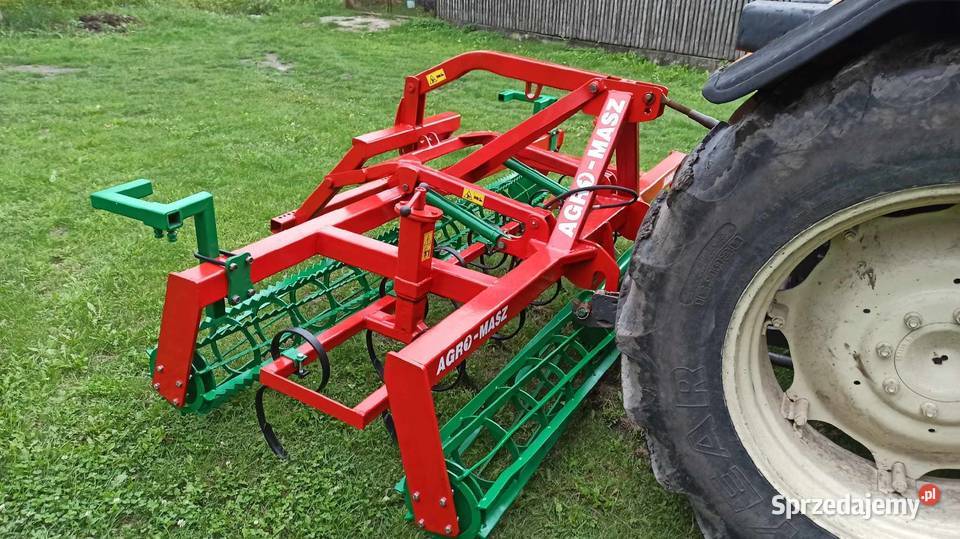 Agregat uprawowo siewny AgroMasz 3m hydropak Rejowiec Fabryczny sprzedam