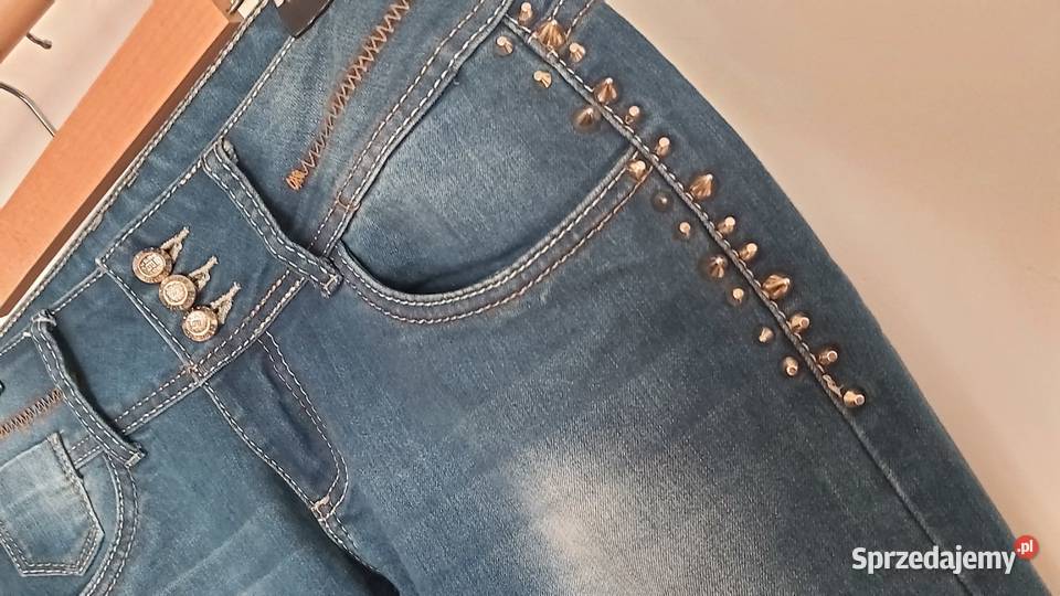Sprzedam spodnie dżinsowe Best Emille rozmiar L Lublin