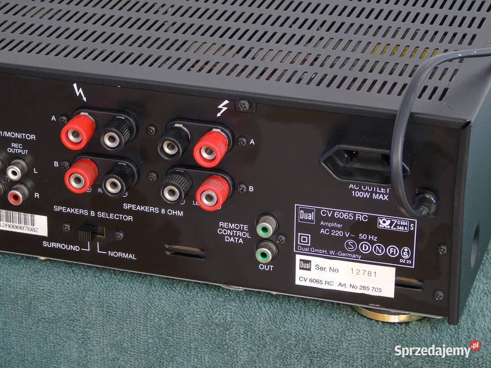 Wzmacniacz stereo Dual CV6065 mocny i sprawny Jasło