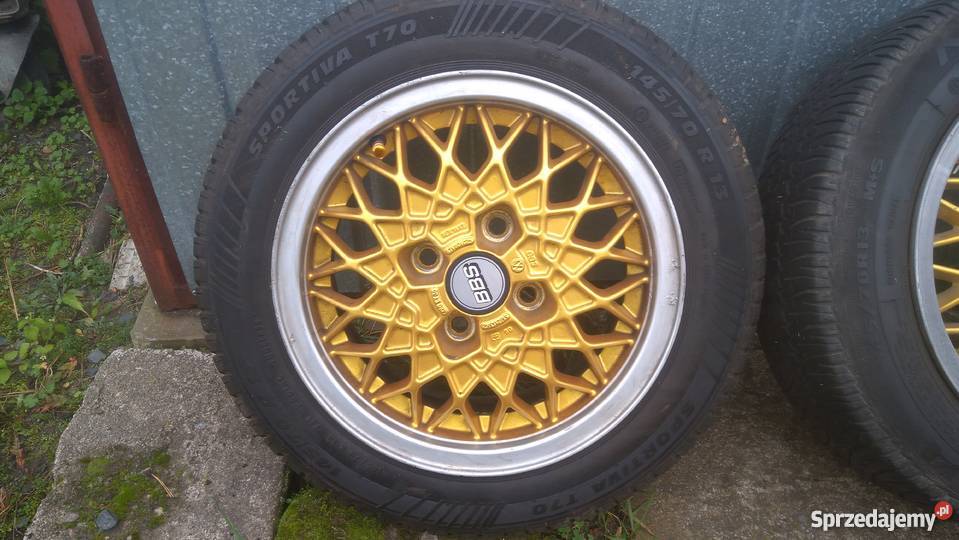 Felgi bbs koła13 fiat 126p VW polo golf 4x100 Łódź