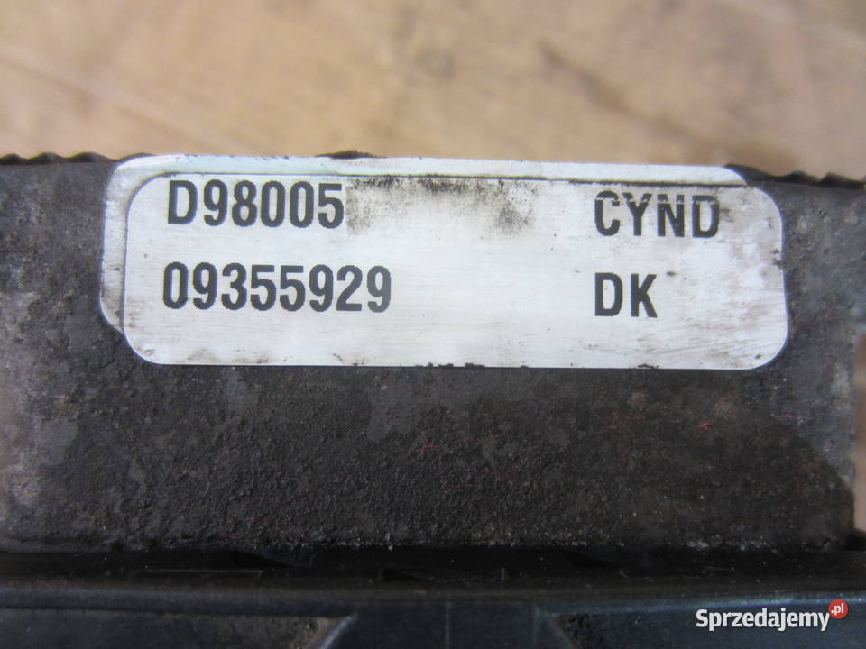 komputer sterownik silnika opel astra g 09355929