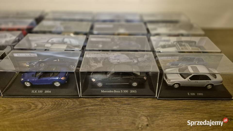 Modele aut Mercedes skala 143 Lublin