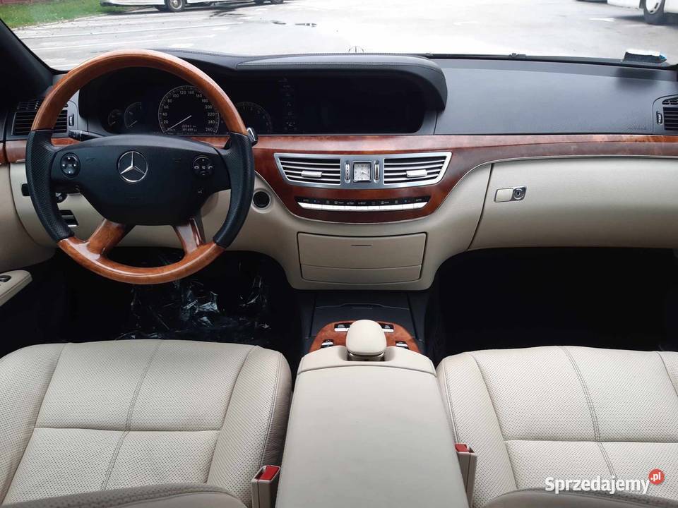 Mercedes Benz Klasa S 2007 30 diesel automat isofix świętokrzyskie Pińczów