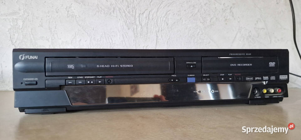 Magnetowid DVD KOMBO dvdvhs odtwarzacz CD DVD TV i Video Międzychód