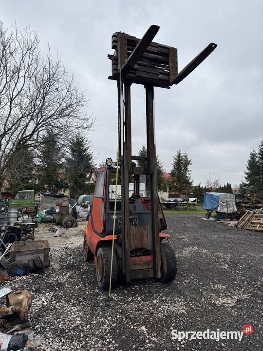 Wózek widłowy LINDE H45D z obrotnica 360 st i kabina Przeworsk sprzedam
