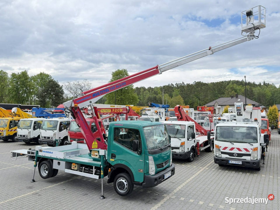 Renault Maxity Podnośnik Koszowy 165m Multitel 120KM świętokrzyskie Widełki