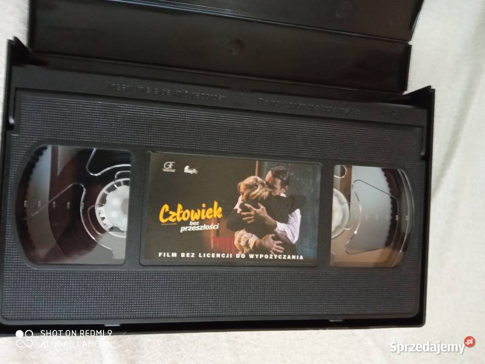 Fil na Vhs Kaseta Video Człowiek bez przeszłośći