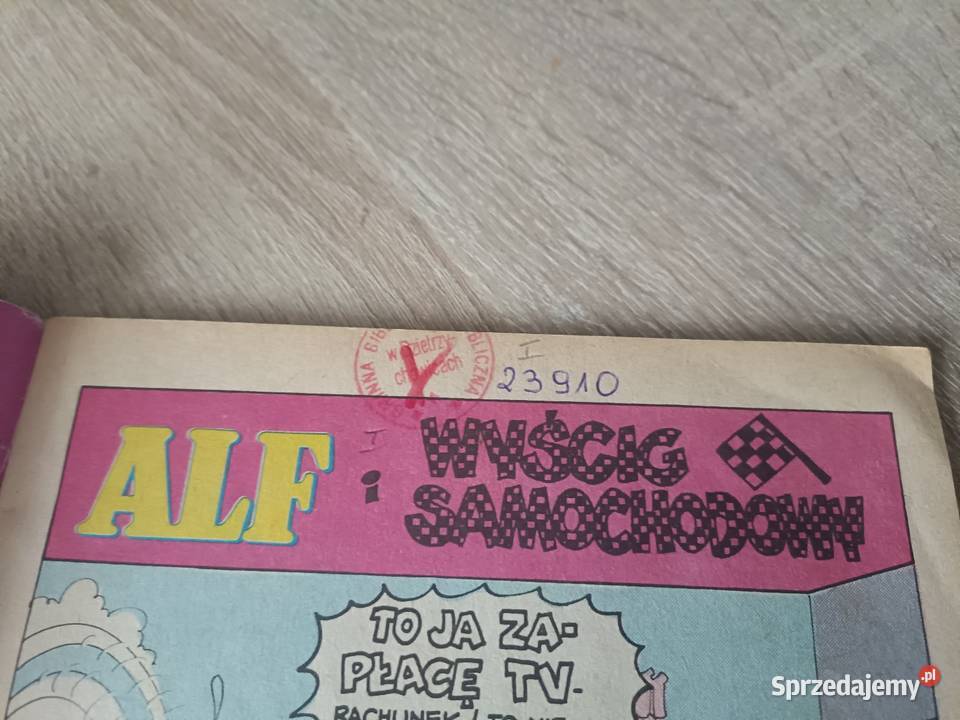 Komiks Alf 31992 plus The Punisher 81992 Pozostałe Kwidzyn