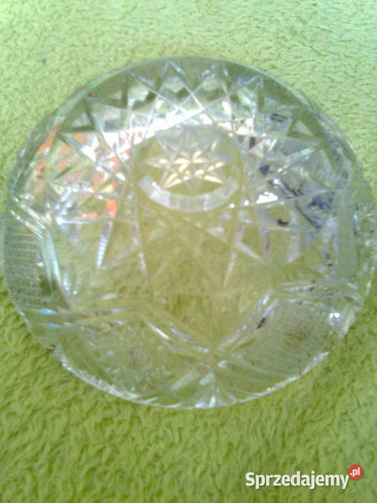 Popielniczka kryształowa
