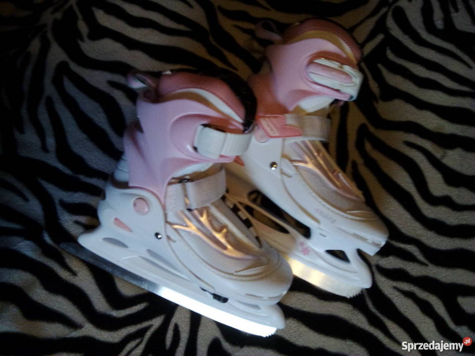Łyżwy dziewczynki rozmiar 3033 Łyżwiarstwo i hokej Janowo