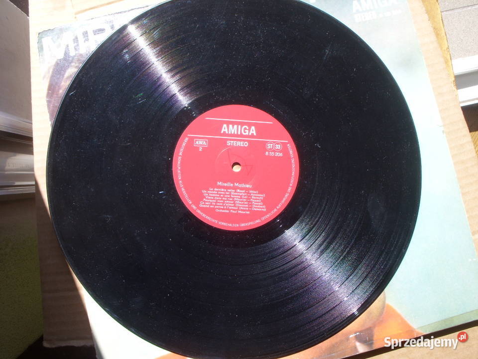 Winyl LP MIREILLE MATHIEUPARIS EN COLERE AMIGA 8 dolnośląskie Wołów sprzedam