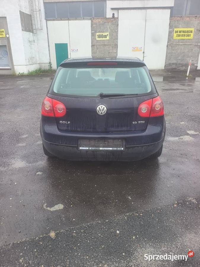 Golf 19 TDI uszkodzony silnik Syców