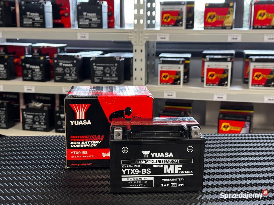 Akumulator YTX9BS 12V 84Ah YUASA Jasło