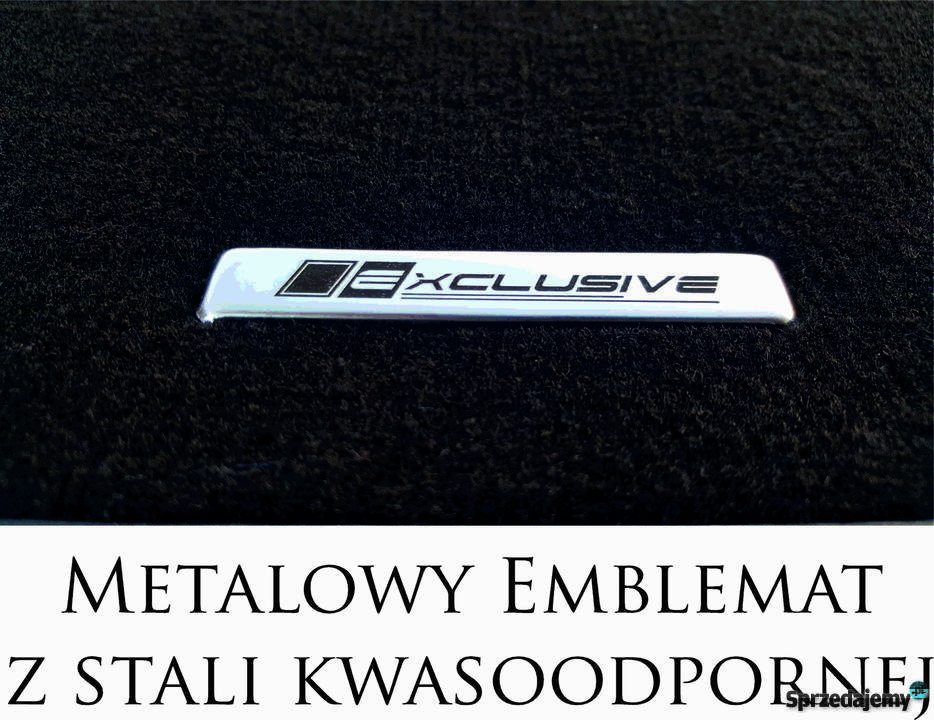 Ekskluzywne DYWANIKI SAMOCHODOWE welurowe Alfa osobowe Warszawa