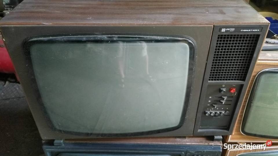 4 x Różne stare TV Uszkodzone Kolekcjonerskie Jawor