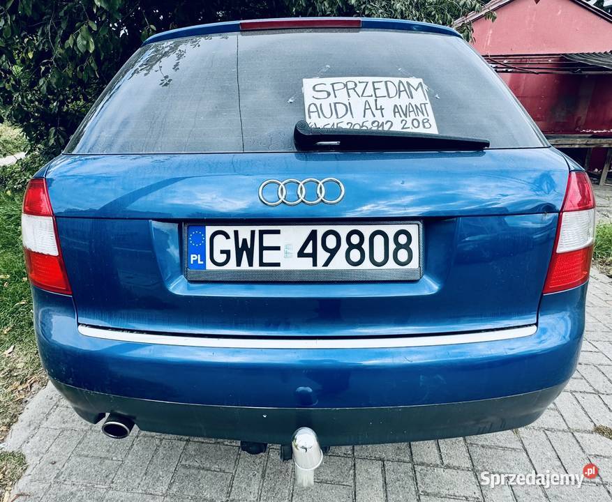 AUDI A4 B6 AVANT 20 B pomorskie Rumia sprzedam