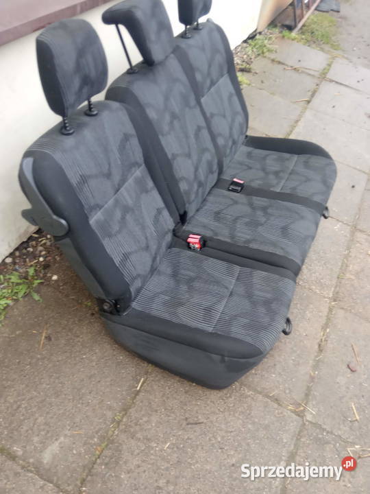 KANAPA FOTEL 2 RZĄD DACIA LOGAN 0512r MCV pomorskie Kobylnica