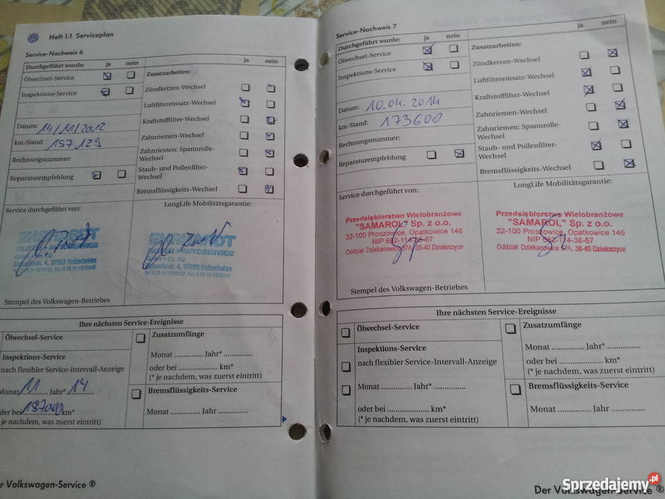 VW Touran 16 FSI klimatyzacja Sancygniów