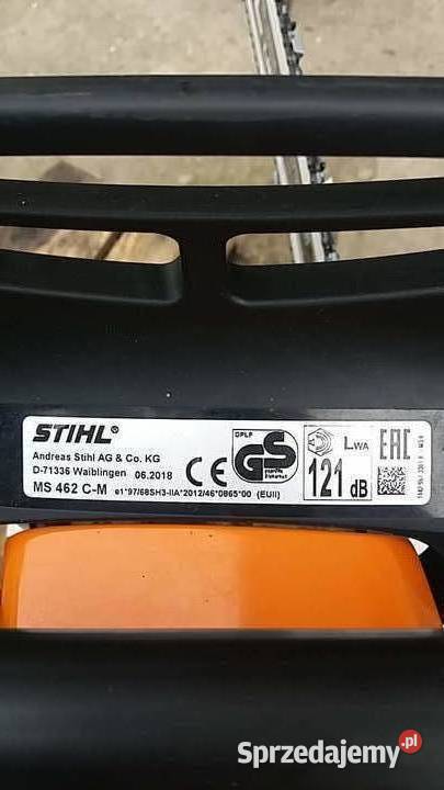 Piła spalinowa stihl ms 462cm łódzkie