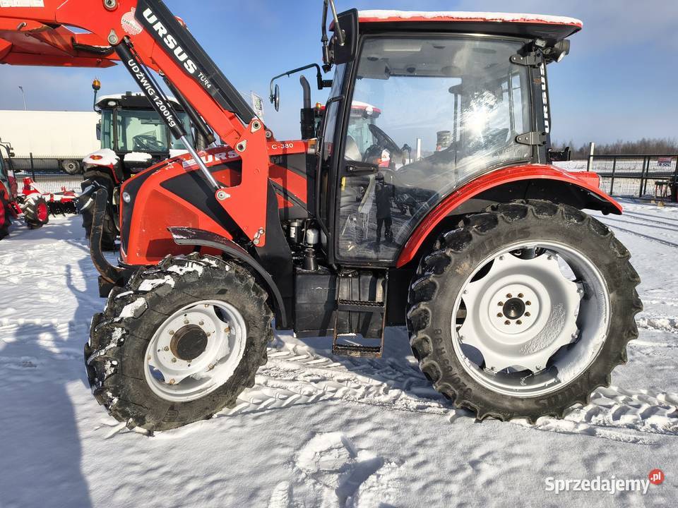 Ciągnik rolniczy URSUS C380 TUR ładowacz
