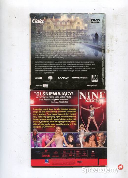 Inni Nine Dziewięć 2 Filmy DVD Szczecin