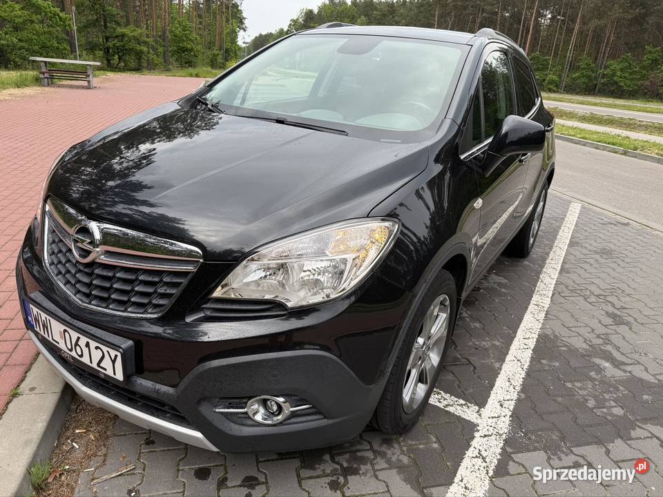 Opel Mokka x 2013r 14 benzyna 140 4x4 manual czarny Wołomin sprzedam