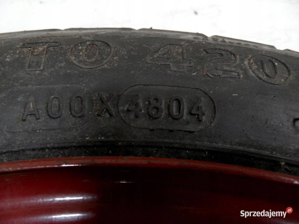 HONDA CIVIC VII koło dojazdowe 1257015 95M 4x100 Koła