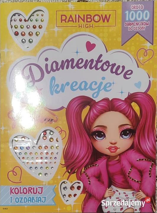 Diamentowe kreacje Rainbow High dolnośląskie Jelenia Góra