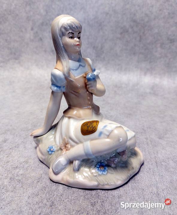 SANBO Porcelanowa figurka Dziewczynka HISZPANIA Antyki, Sztuka, Kolekcje Koszalin