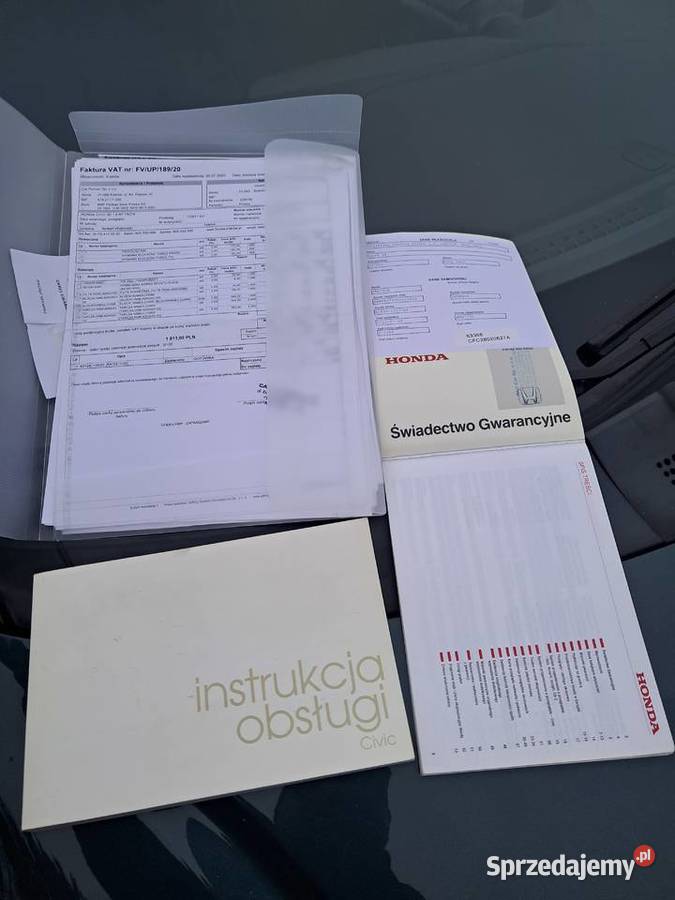 Sprzedam Hondę civic 140 Polski salon Krosno
