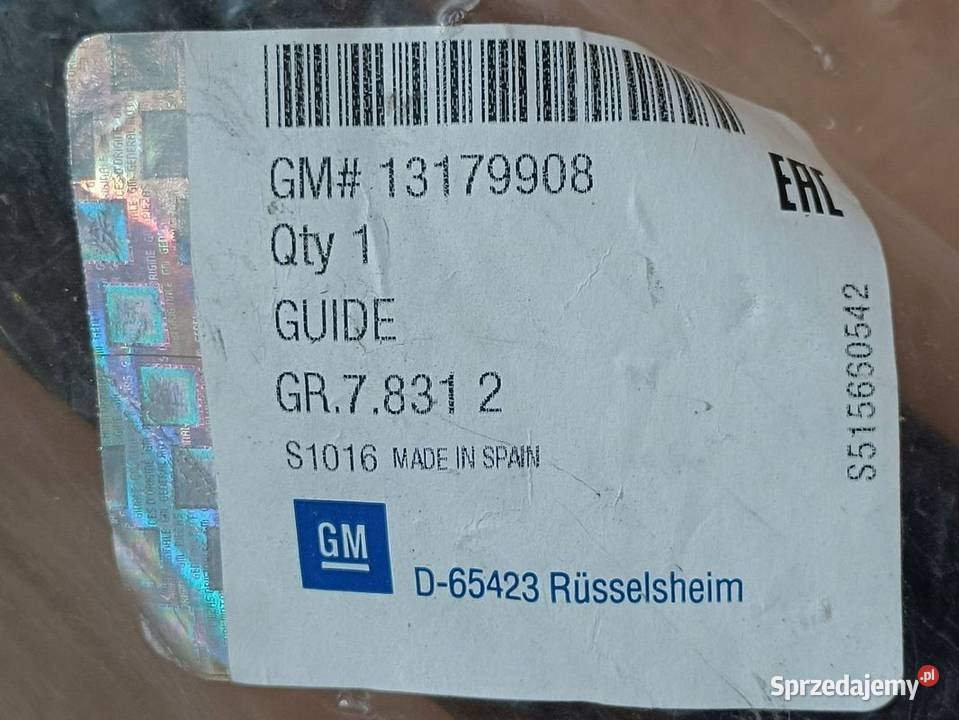 OPEL CORSA D ŚLIZG MOCOWANIE ZDERZAK TYŁ Pleszew